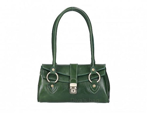 Borsa a spalla in pelle vacchetta Florence   Clicca per visionare i vari colori disponibili